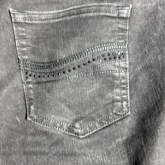 Lees Riders Black Mid Rise Boot Cut Jeans size 20w Good pre owned condition - Picture 6 of 8